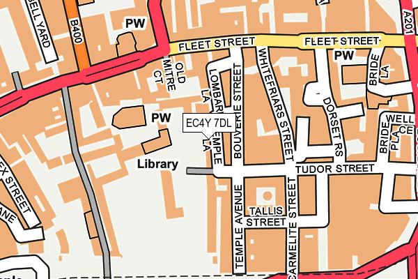 EC4Y 7DL map - OS OpenMap – Local (Ordnance Survey) EC4Y 7DL map - OS OpenMap – Local (Ordnance Survey)