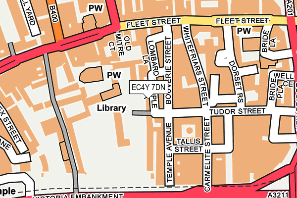 EC4Y 7DN map - OS OpenMap – Local (Ordnance Survey) EC4Y 7DN map - OS OpenMap – Local (Ordnance Survey)