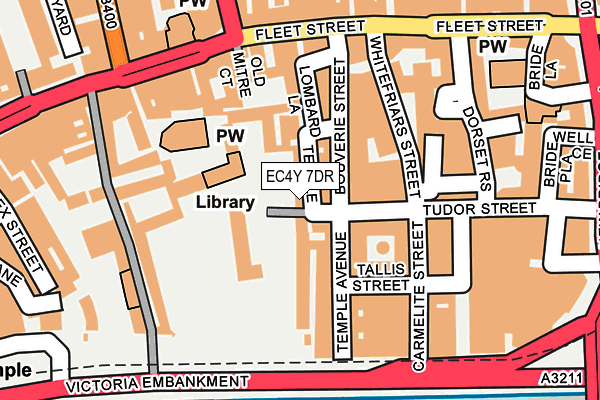 EC4Y 7DR map - OS OpenMap – Local (Ordnance Survey) EC4Y 7DR map - OS OpenMap – Local (Ordnance Survey)