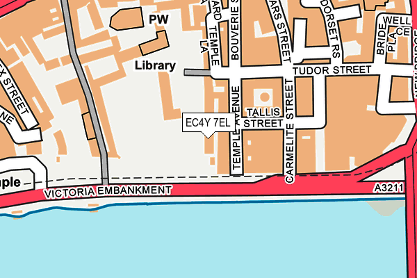 EC4Y 7EL map - OS OpenMap – Local (Ordnance Survey) EC4Y 7EL map - OS OpenMap – Local (Ordnance Survey)