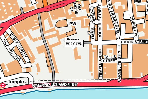 EC4Y 7EU map - OS OpenMap – Local (Ordnance Survey) EC4Y 7EU map - OS OpenMap – Local (Ordnance Survey)