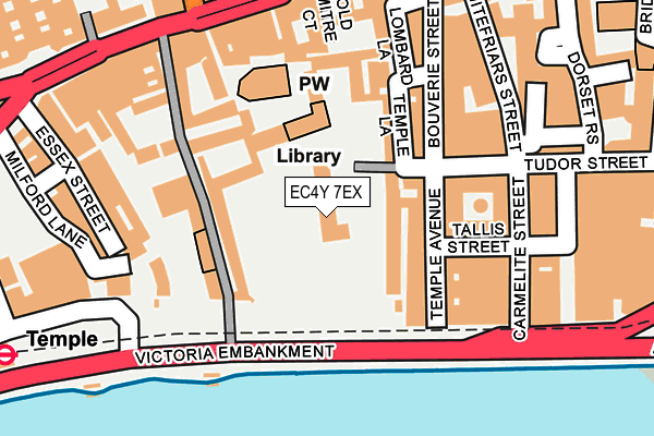 EC4Y 7EX map - OS OpenMap – Local (Ordnance Survey) EC4Y 7EX map - OS OpenMap – Local (Ordnance Survey)