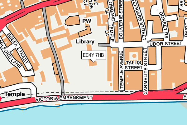 EC4Y 7HB map - OS OpenMap – Local (Ordnance Survey) EC4Y 7HB map - OS OpenMap – Local (Ordnance Survey)