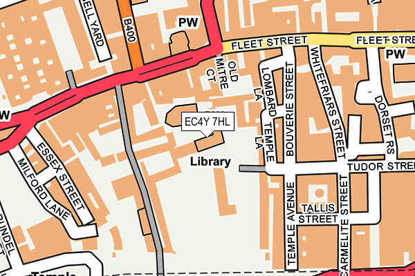 EC4Y 7HL map - OS OpenMap – Local (Ordnance Survey) EC4Y 7HL map - OS OpenMap – Local (Ordnance Survey)