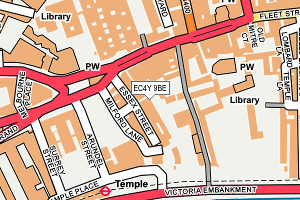 EC4Y 9BE map - OS OpenMap – Local (Ordnance Survey) EC4Y 9BE map - OS OpenMap – Local (Ordnance Survey)