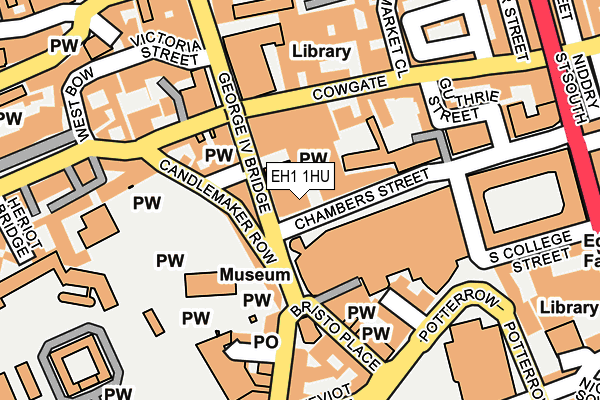 EH1 1HU map - OS OpenMap – Local (Ordnance Survey) EH1 1HU map - OS OpenMap – Local (Ordnance Survey)