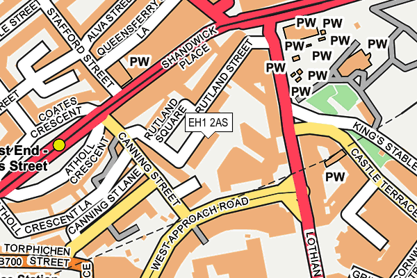 EH1 2AS map - OS OpenMap – Local (Ordnance Survey) EH1 2AS map - OS OpenMap – Local (Ordnance Survey)
