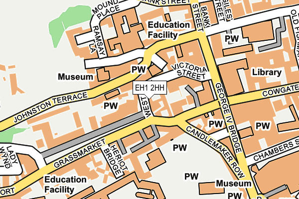 EH1 2HH map - OS OpenMap – Local (Ordnance Survey) EH1 2HH map - OS OpenMap – Local (Ordnance Survey)