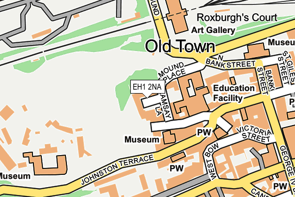 EH1 2NA map - OS OpenMap – Local (Ordnance Survey) EH1 2NA map - OS OpenMap – Local (Ordnance Survey)