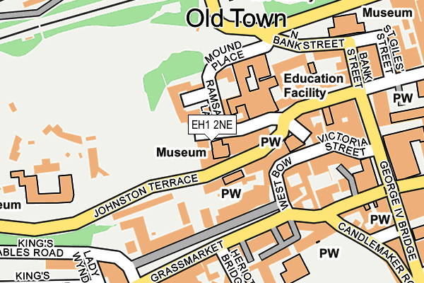 EH1 2NE map - OS OpenMap – Local (Ordnance Survey) EH1 2NE map - OS OpenMap – Local (Ordnance Survey)
