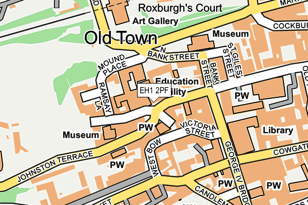 EH1 2PF map - OS OpenMap – Local (Ordnance Survey) EH1 2PF map - OS OpenMap – Local (Ordnance Survey)
