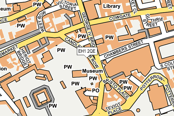 EH1 2QE map - OS OpenMap – Local (Ordnance Survey) EH1 2QE map - OS OpenMap – Local (Ordnance Survey)