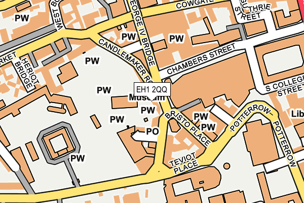 EH1 2QQ map - OS OpenMap – Local (Ordnance Survey) EH1 2QQ map - OS OpenMap – Local (Ordnance Survey)