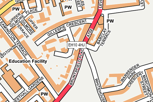 EH10 4HJ map - OS OpenMap – Local (Ordnance Survey) EH10 4HJ map - OS OpenMap – Local (Ordnance Survey)