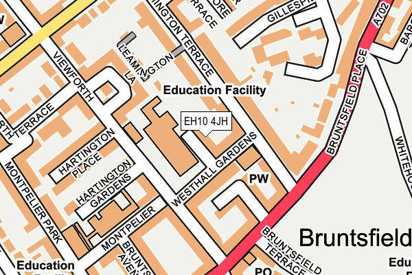 EH10 4JH map - OS OpenMap – Local (Ordnance Survey) EH10 4JH map - OS OpenMap – Local (Ordnance Survey)