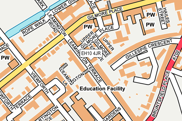 EH10 4JR map - OS OpenMap – Local (Ordnance Survey) EH10 4JR map - OS OpenMap – Local (Ordnance Survey)