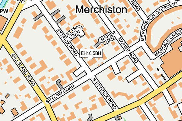 EH10 5BH map - OS OpenMap – Local (Ordnance Survey) EH10 5BH map - OS OpenMap – Local (Ordnance Survey)