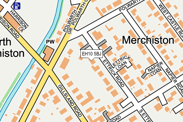EH10 5BJ map - OS OpenMap – Local (Ordnance Survey) EH10 5BJ map - OS OpenMap – Local (Ordnance Survey)