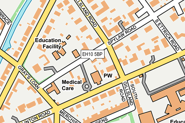 EH10 5BP map - OS OpenMap – Local (Ordnance Survey) EH10 5BP map - OS OpenMap – Local (Ordnance Survey)