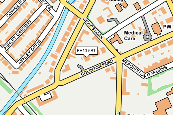 EH10 5BT map - OS OpenMap – Local (Ordnance Survey) EH10 5BT map - OS OpenMap – Local (Ordnance Survey)
