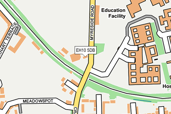 EH10 5DB map - OS OpenMap – Local (Ordnance Survey) EH10 5DB map - OS OpenMap – Local (Ordnance Survey)