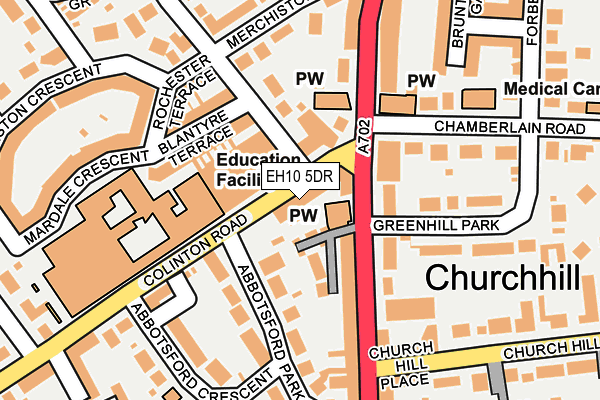 EH10 5DR map - OS OpenMap – Local (Ordnance Survey) EH10 5DR map - OS OpenMap – Local (Ordnance Survey)