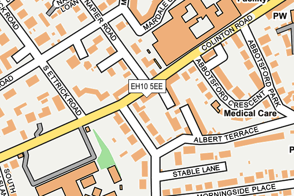 EH10 5EE map - OS OpenMap – Local (Ordnance Survey) EH10 5EE map - OS OpenMap – Local (Ordnance Survey)