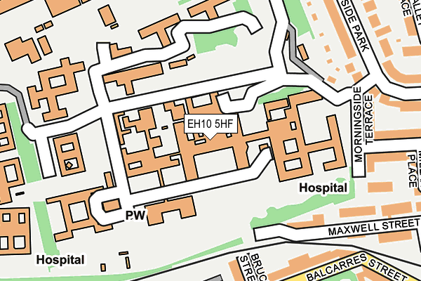 EH10 5HF map - OS OpenMap – Local (Ordnance Survey) EH10 5HF map - OS OpenMap – Local (Ordnance Survey)