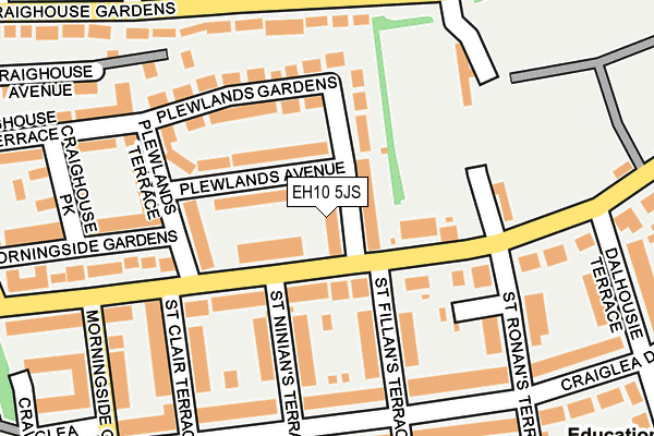 EH10 5JS map - OS OpenMap – Local (Ordnance Survey) EH10 5JS map - OS OpenMap – Local (Ordnance Survey)