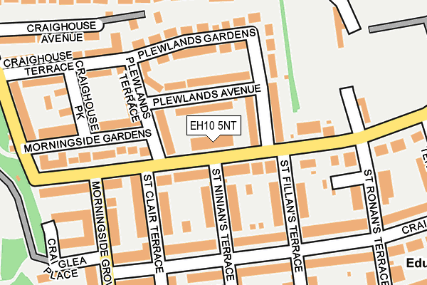 EH10 5NT map - OS OpenMap – Local (Ordnance Survey) EH10 5NT map - OS OpenMap – Local (Ordnance Survey)