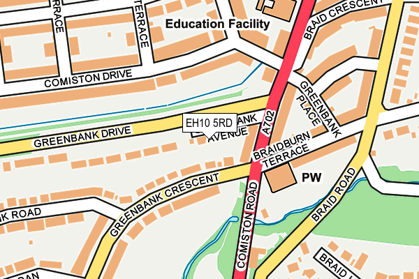 EH10 5RD map - OS OpenMap – Local (Ordnance Survey) EH10 5RD map - OS OpenMap – Local (Ordnance Survey)