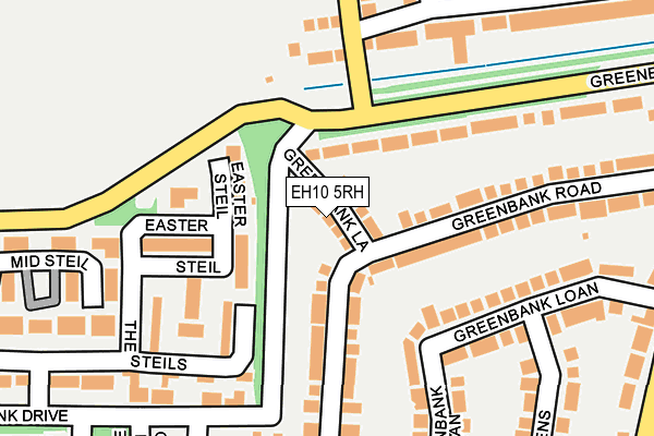 EH10 5RH map - OS OpenMap – Local (Ordnance Survey) EH10 5RH map - OS OpenMap – Local (Ordnance Survey)