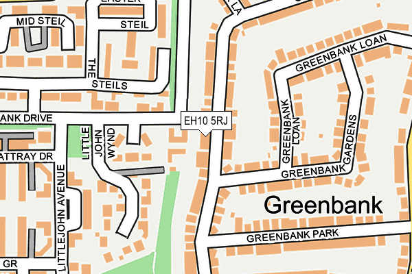 EH10 5RJ map - OS OpenMap – Local (Ordnance Survey) EH10 5RJ map - OS OpenMap – Local (Ordnance Survey)