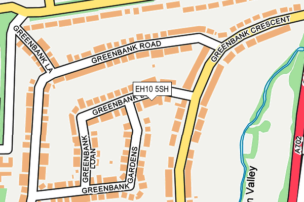 EH10 5SH map - OS OpenMap – Local (Ordnance Survey) EH10 5SH map - OS OpenMap – Local (Ordnance Survey)
