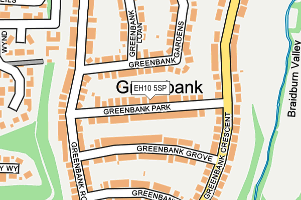 EH10 5SP map - OS OpenMap – Local (Ordnance Survey) EH10 5SP map - OS OpenMap – Local (Ordnance Survey)