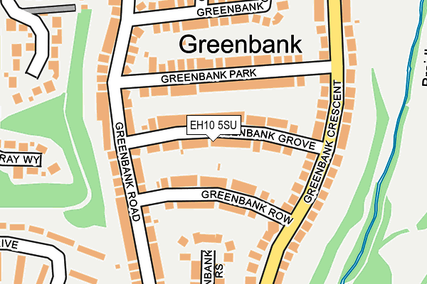 EH10 5SU map - OS OpenMap – Local (Ordnance Survey) EH10 5SU map - OS OpenMap – Local (Ordnance Survey)