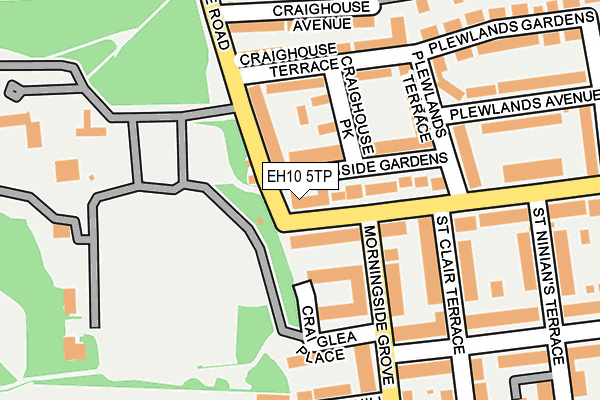 EH10 5TP map - OS OpenMap – Local (Ordnance Survey) EH10 5TP map - OS OpenMap – Local (Ordnance Survey)