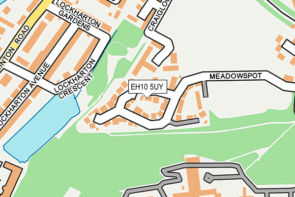 EH10 5UY map - OS OpenMap – Local (Ordnance Survey) EH10 5UY map - OS OpenMap – Local (Ordnance Survey)