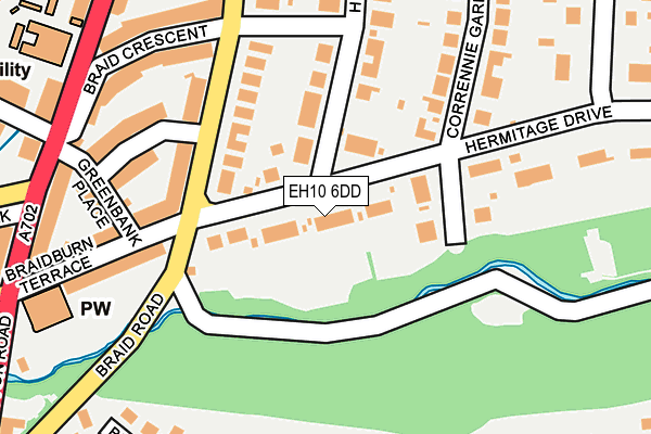 EH10 6DD map - OS OpenMap – Local (Ordnance Survey) EH10 6DD map - OS OpenMap – Local (Ordnance Survey)