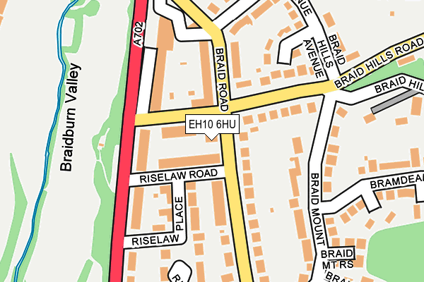EH10 6HU map - OS OpenMap – Local (Ordnance Survey) EH10 6HU map - OS OpenMap – Local (Ordnance Survey)