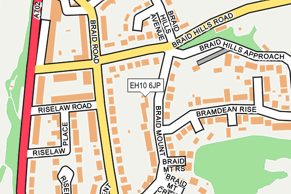 EH10 6JP map - OS OpenMap – Local (Ordnance Survey) EH10 6JP map - OS OpenMap – Local (Ordnance Survey)
