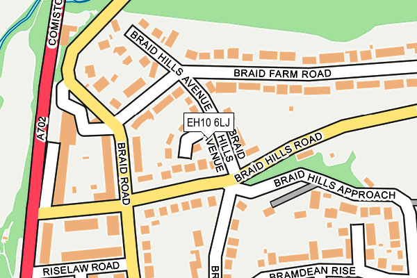EH10 6LJ map - OS OpenMap – Local (Ordnance Survey) EH10 6LJ map - OS OpenMap – Local (Ordnance Survey)