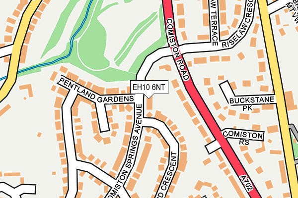 EH10 6NT map - OS OpenMap – Local (Ordnance Survey) EH10 6NT map - OS OpenMap – Local (Ordnance Survey)