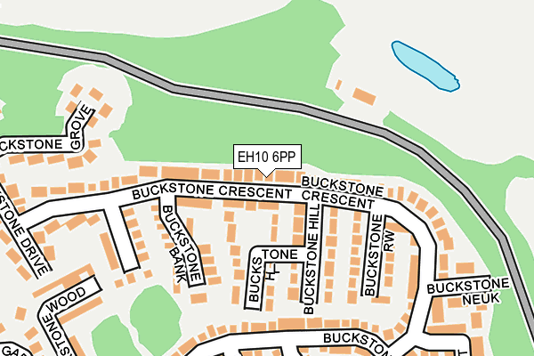 EH10 6PP map - OS OpenMap – Local (Ordnance Survey) EH10 6PP map - OS OpenMap – Local (Ordnance Survey)