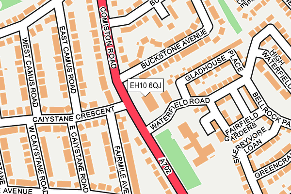 EH10 6QJ map - OS OpenMap – Local (Ordnance Survey) EH10 6QJ map - OS OpenMap – Local (Ordnance Survey)