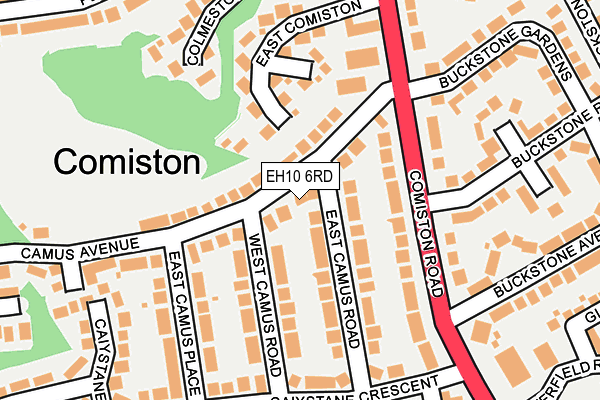 EH10 6RD map - OS OpenMap – Local (Ordnance Survey) EH10 6RD map - OS OpenMap – Local (Ordnance Survey)