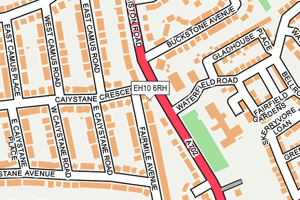 EH10 6RH map - OS OpenMap – Local (Ordnance Survey) EH10 6RH map - OS OpenMap – Local (Ordnance Survey)