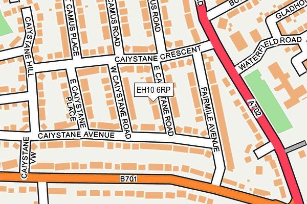 EH10 6RP map - OS OpenMap – Local (Ordnance Survey) EH10 6RP map - OS OpenMap – Local (Ordnance Survey)