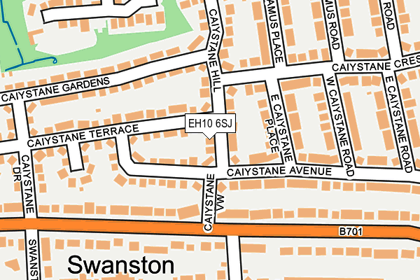 EH10 6SJ map - OS OpenMap – Local (Ordnance Survey) EH10 6SJ map - OS OpenMap – Local (Ordnance Survey)