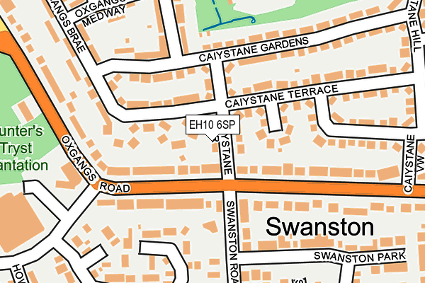 EH10 6SP map - OS OpenMap – Local (Ordnance Survey) EH10 6SP map - OS OpenMap – Local (Ordnance Survey)